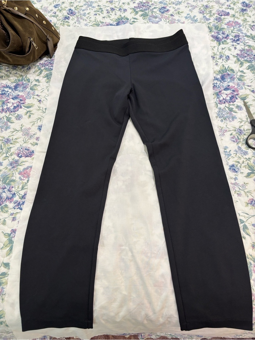 BCBGMAXAZRIA Mason Skinny Legging Pants Black Size L Pull On Stretch